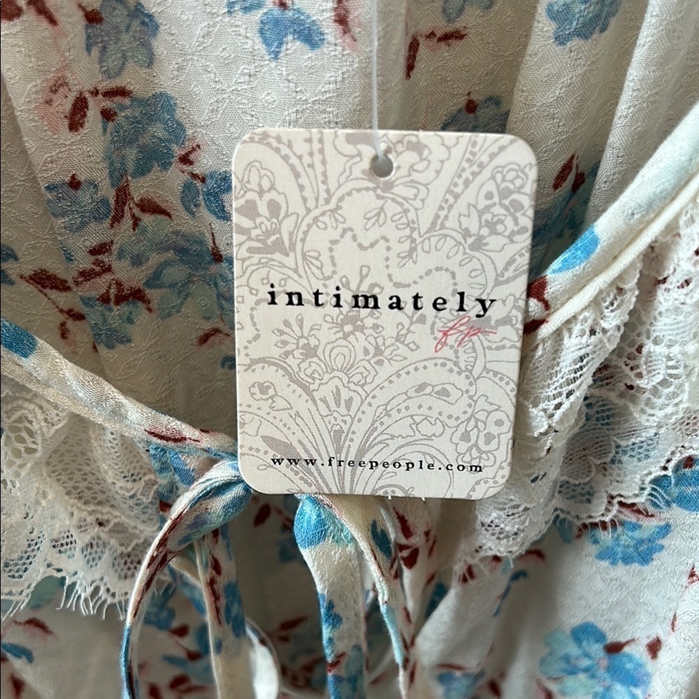 Free People Intimately Floral Ruffle Bodysuit - Picture 4 of 11